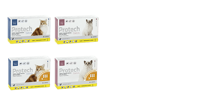 Envase de Protech Gatos