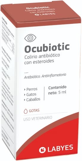 Envase de Ocubiotic con esteroides