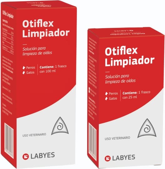 Envase de Otiflex Limpiador