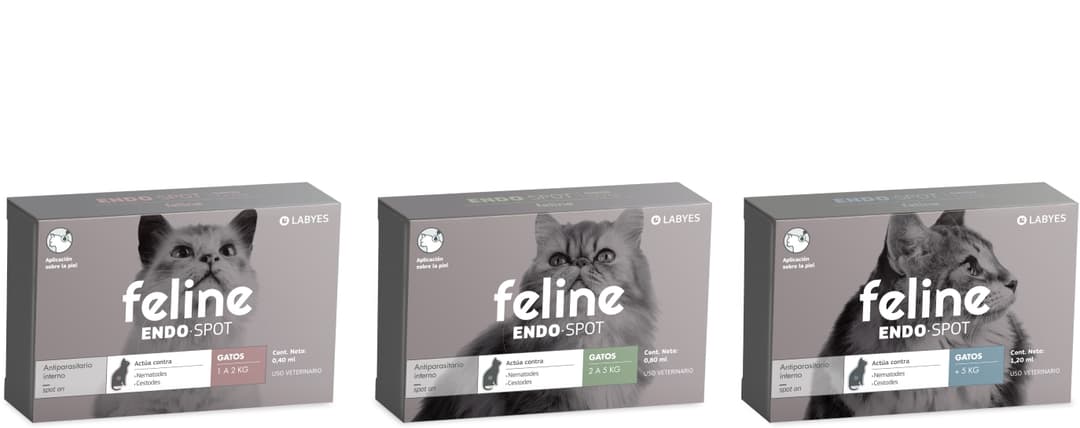 Embalagem de Feline Endospot