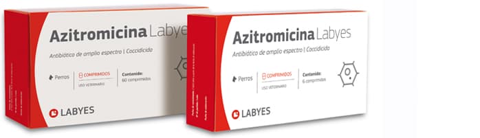 Envase de Azitromicina