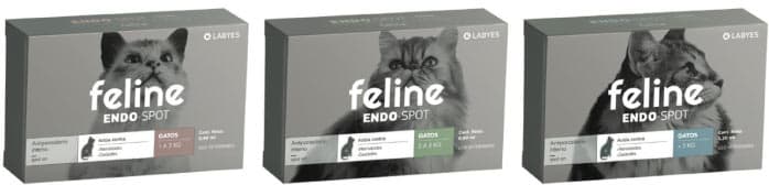 Embalagem de Feline Endospot