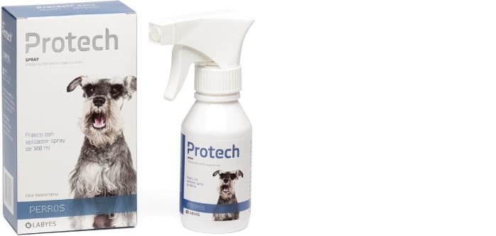 Embalagem de Protech Spray