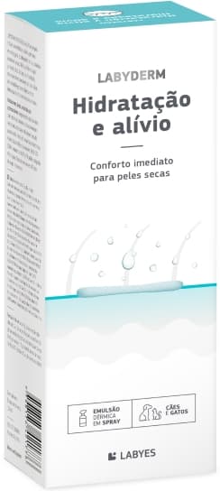 Embalagem de LABYDERM® Hidratação e alívio