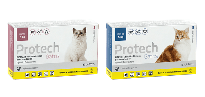 Envase de Protech Gatos