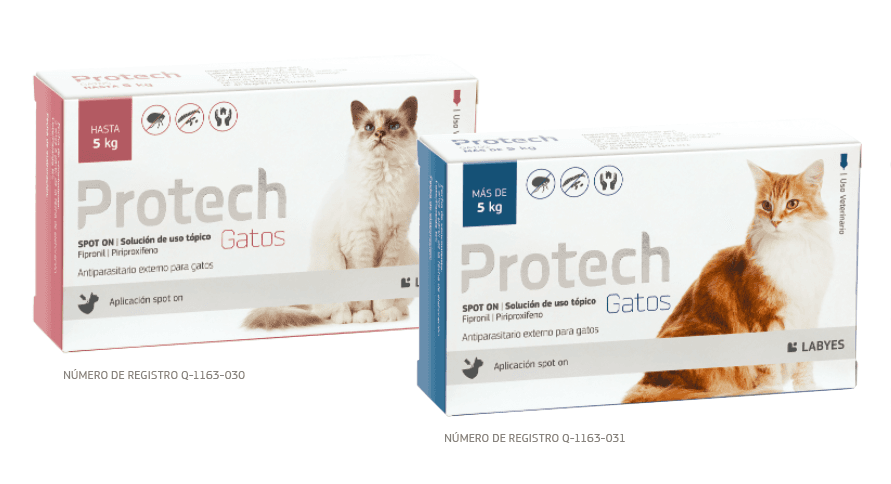 Envase de Protech Gatos