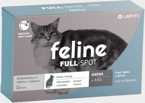Presentación Feline Fullspot más de 5 kilos