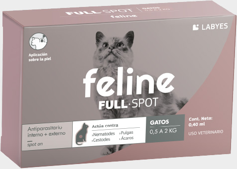 Presentación Feline Fullspot 0,5 a 2 kilos